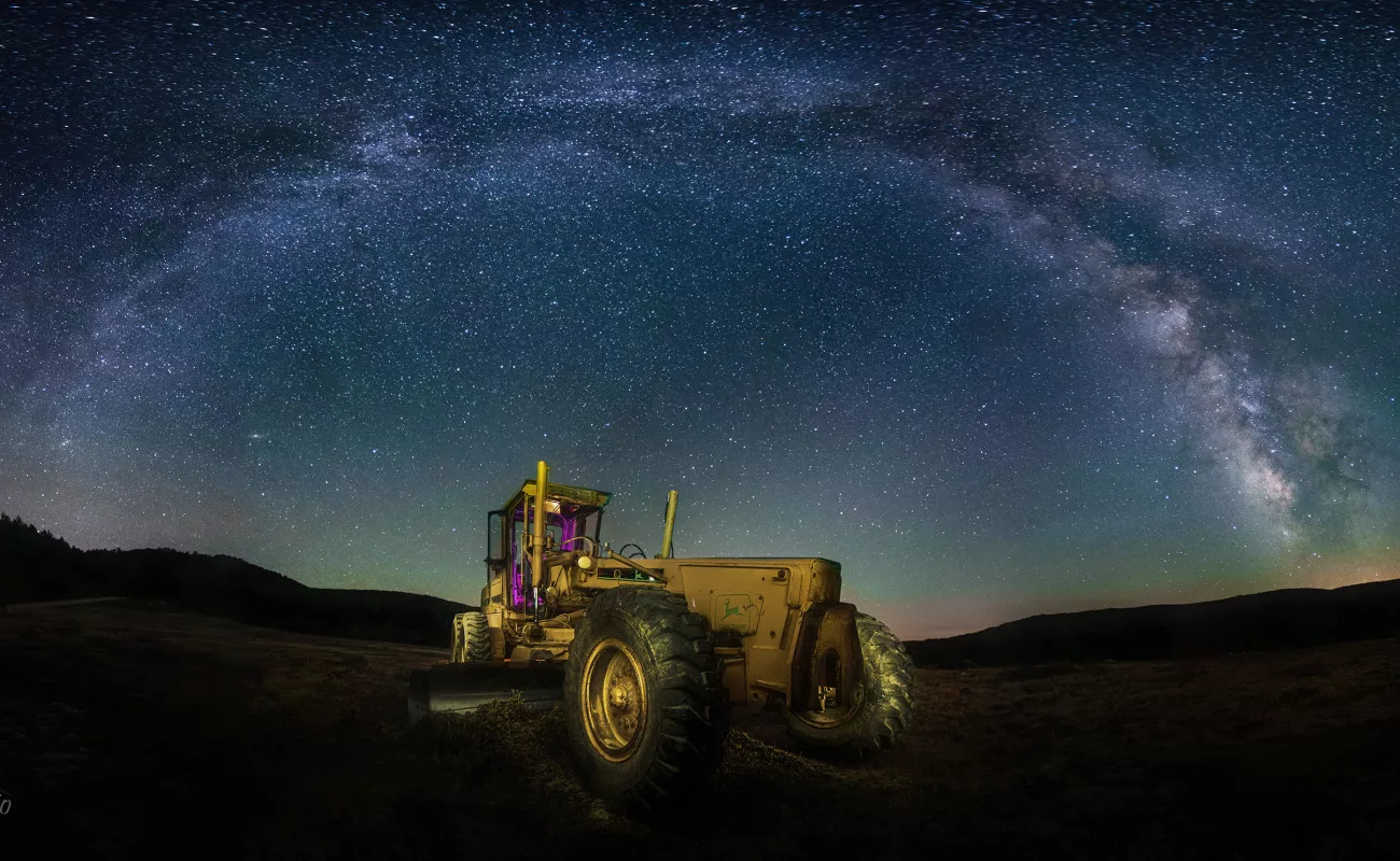 La Motoniveladora de John Deere